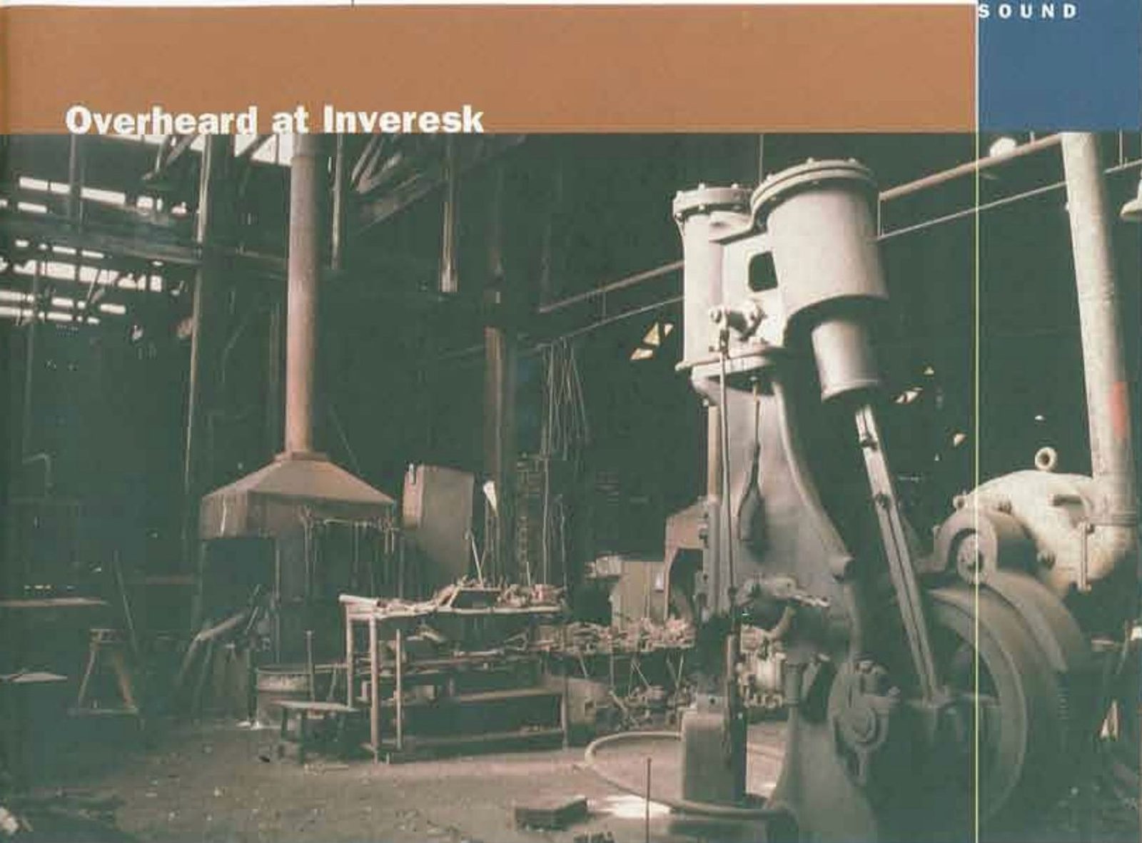 Inveresk Railyards Blacksmiths Shop — as it was left, Launceston, 2001