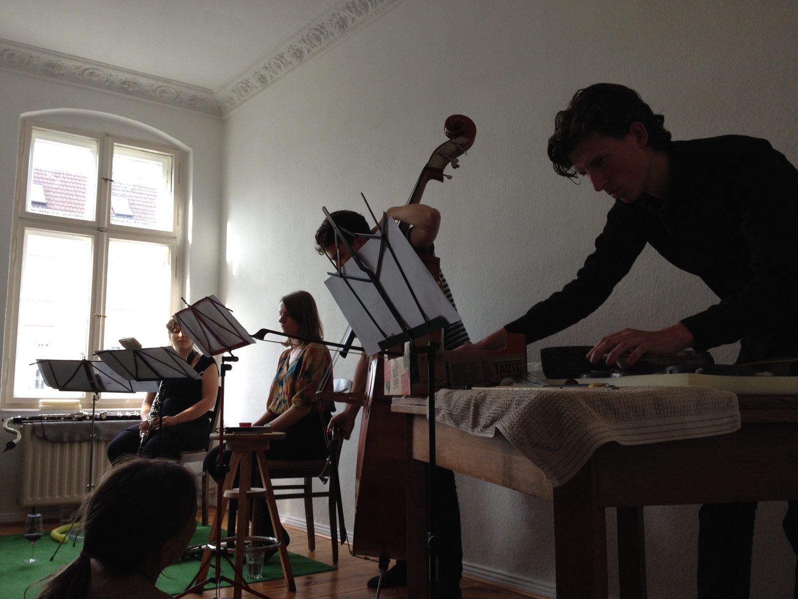 Quiver Ensemble performing Not Even Music