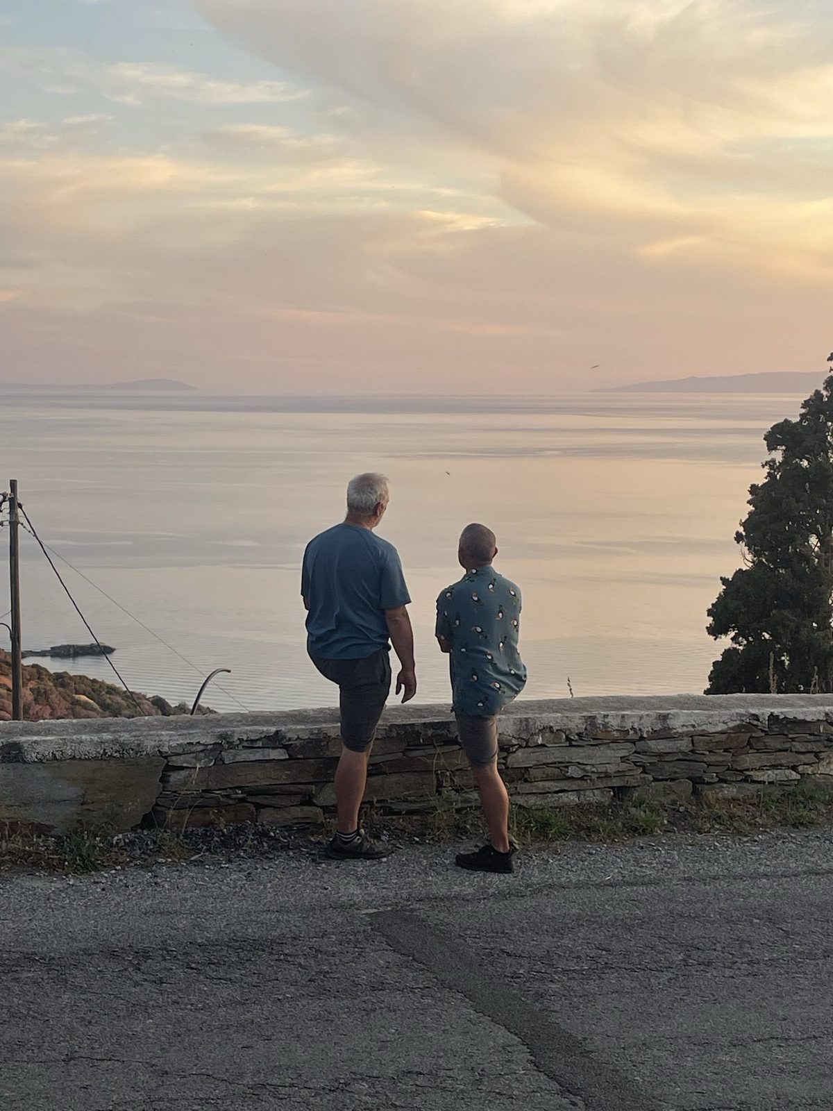 Vasilis and David, Palaiopoli, Andros